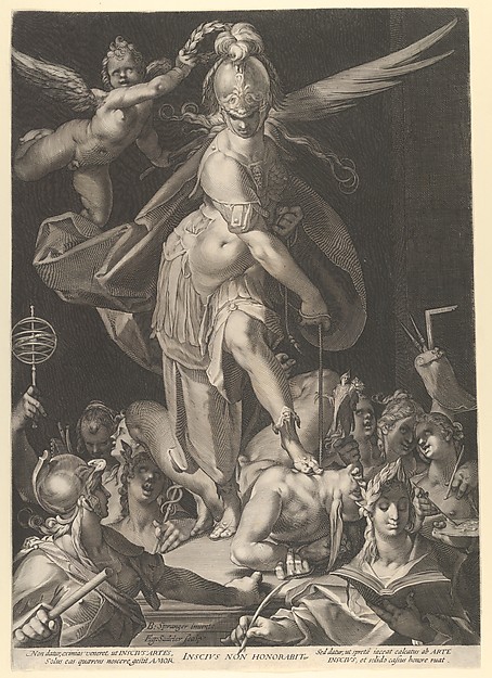 Bartholomeus Spranger, Wisdom Conquers Ignorance