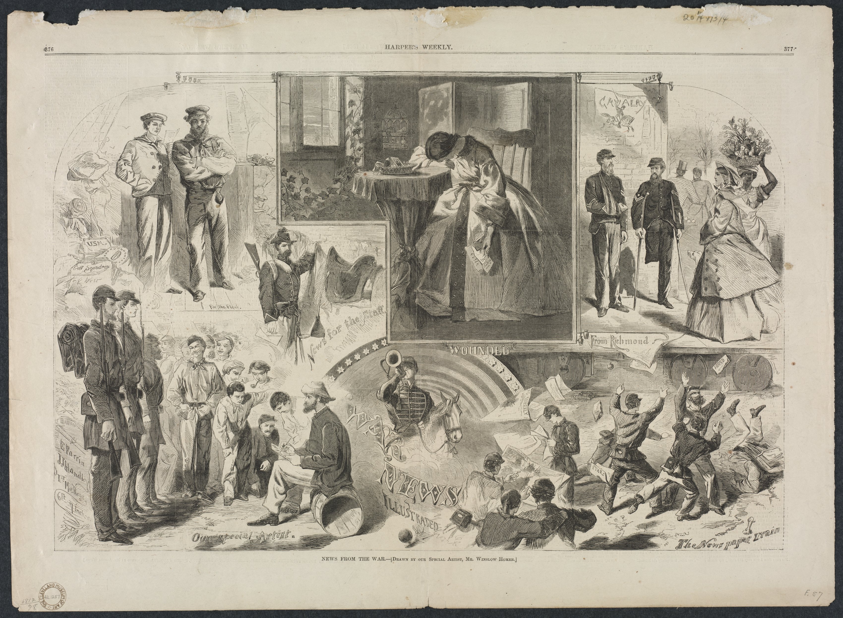 Winslow Homer, News from the War