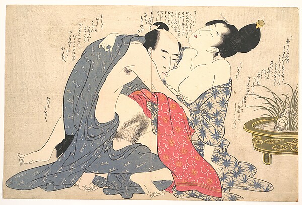 Kitagawa Utamaro, Erotic Print