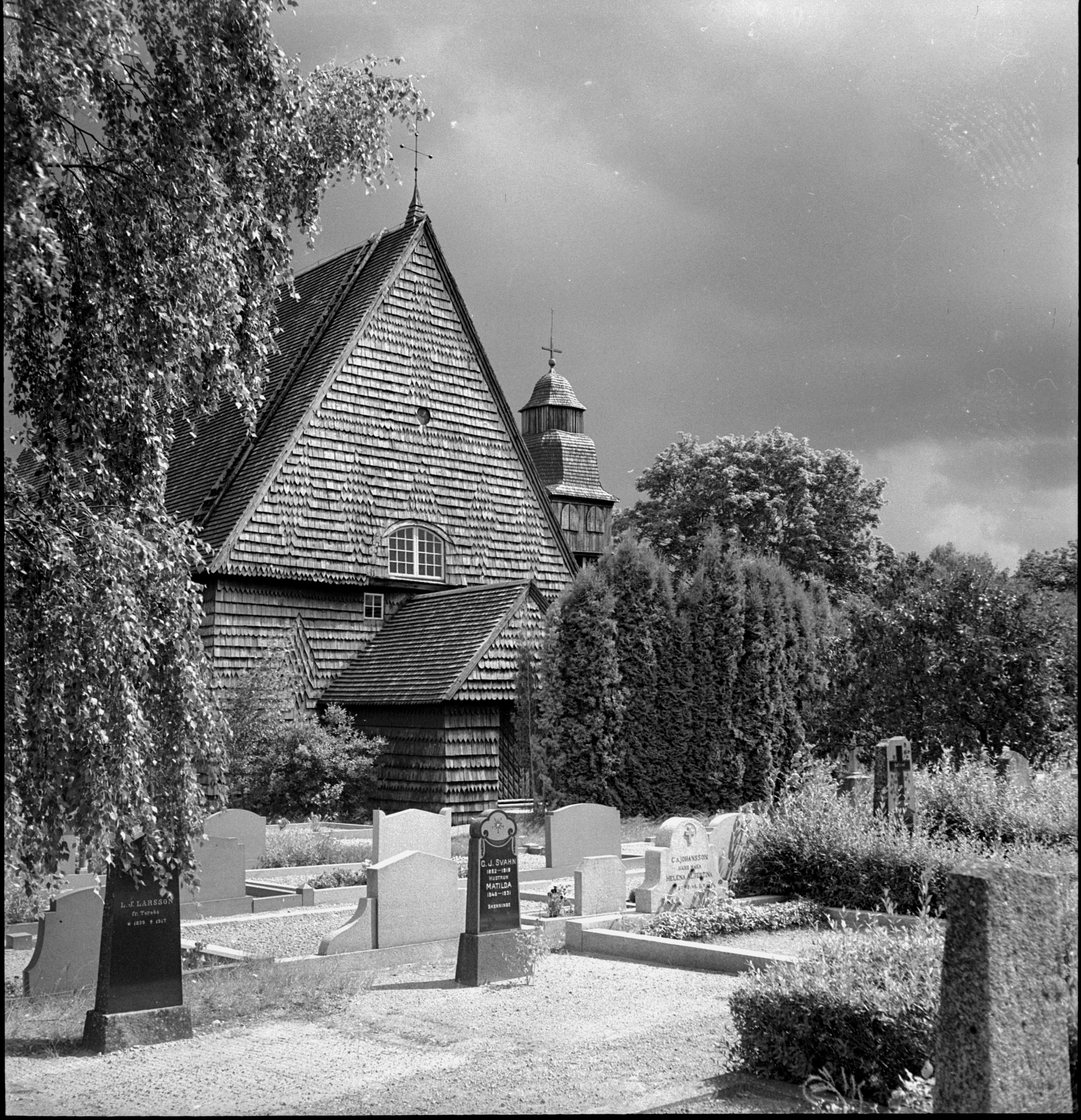 Iwar Anderson, Djursdala kyrka
