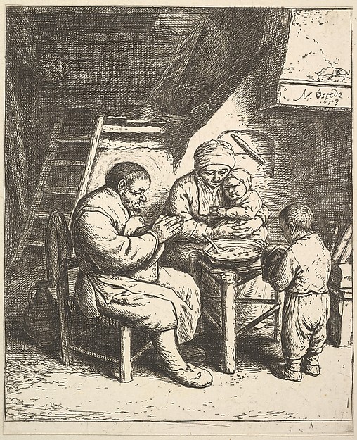 Adriaen van Ostade, The Blessing