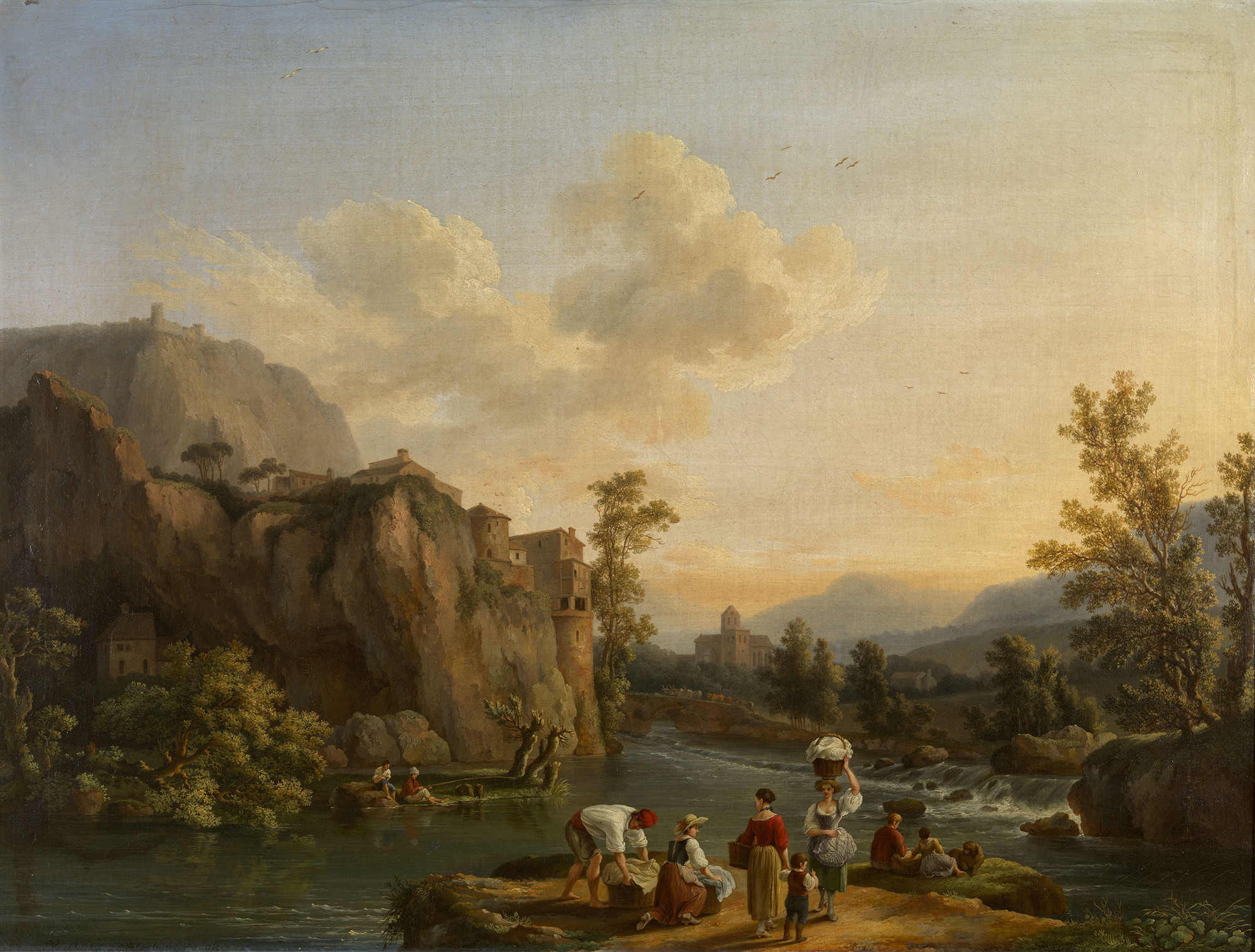 Jacob Philipp Hackert, Landscape in Switzerland