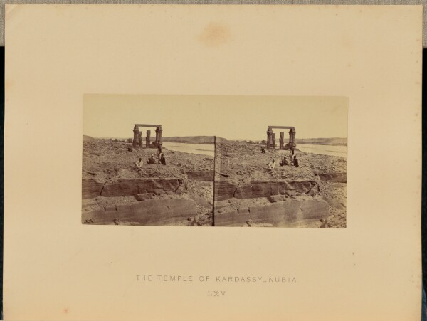 Francis Frith, The Temple of Kardassy, Nubia
