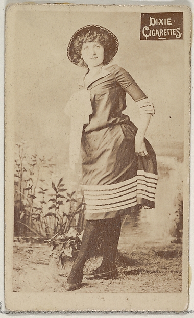 Allen & Ginter, From the Actors and Actresses series (N45, Type 7) for Dixie Cigarettes