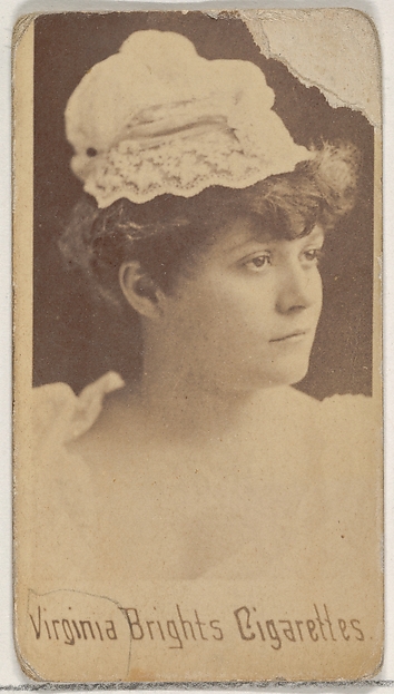Allen & Ginter, From the Actors and Actresses series (N45, Type 5) for Virginia Brights Cigarettes