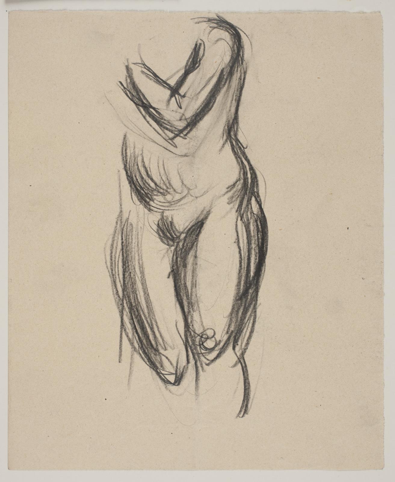 Vilhelm Lundstrøm, Stående kvindelig model
