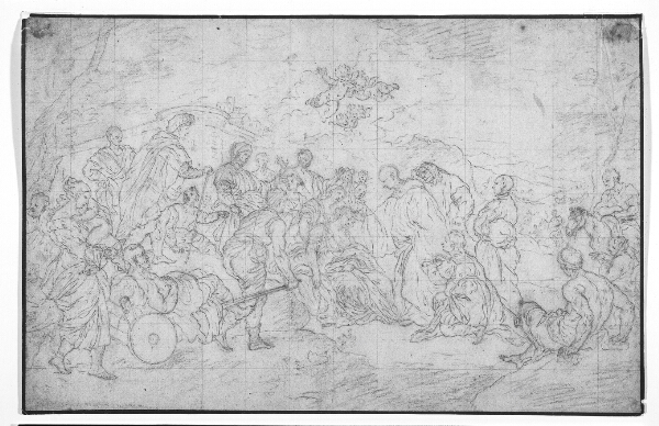 Francesco Solimena, Sankt Mauritius helbreder de syge i Frankrig