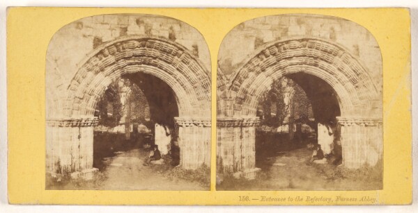 Unknown, Entrance to the Refectory, Furness Abbey.