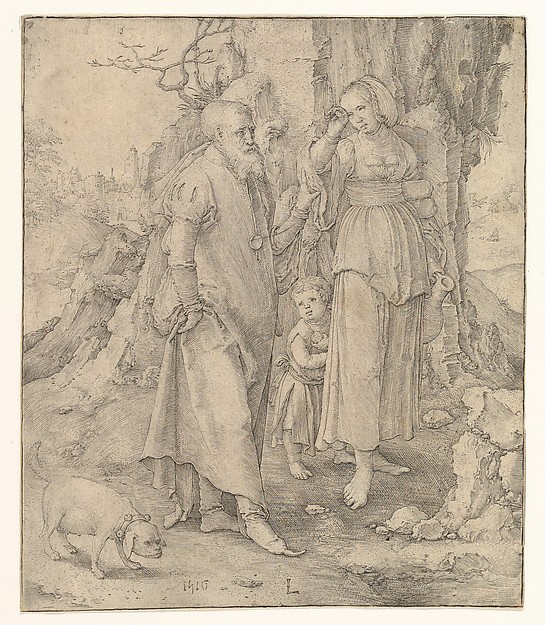 Lucas van Leyden, Abraham Sending Away Hagar