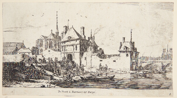 Reinier Zeeman, St. Bernard-porten i Paris