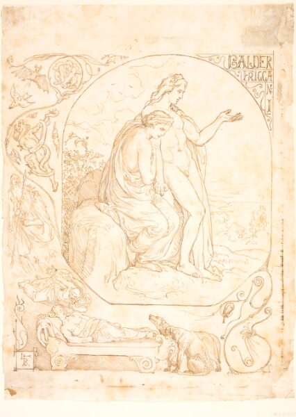 Lorenz Frølich, Balder og Frigga