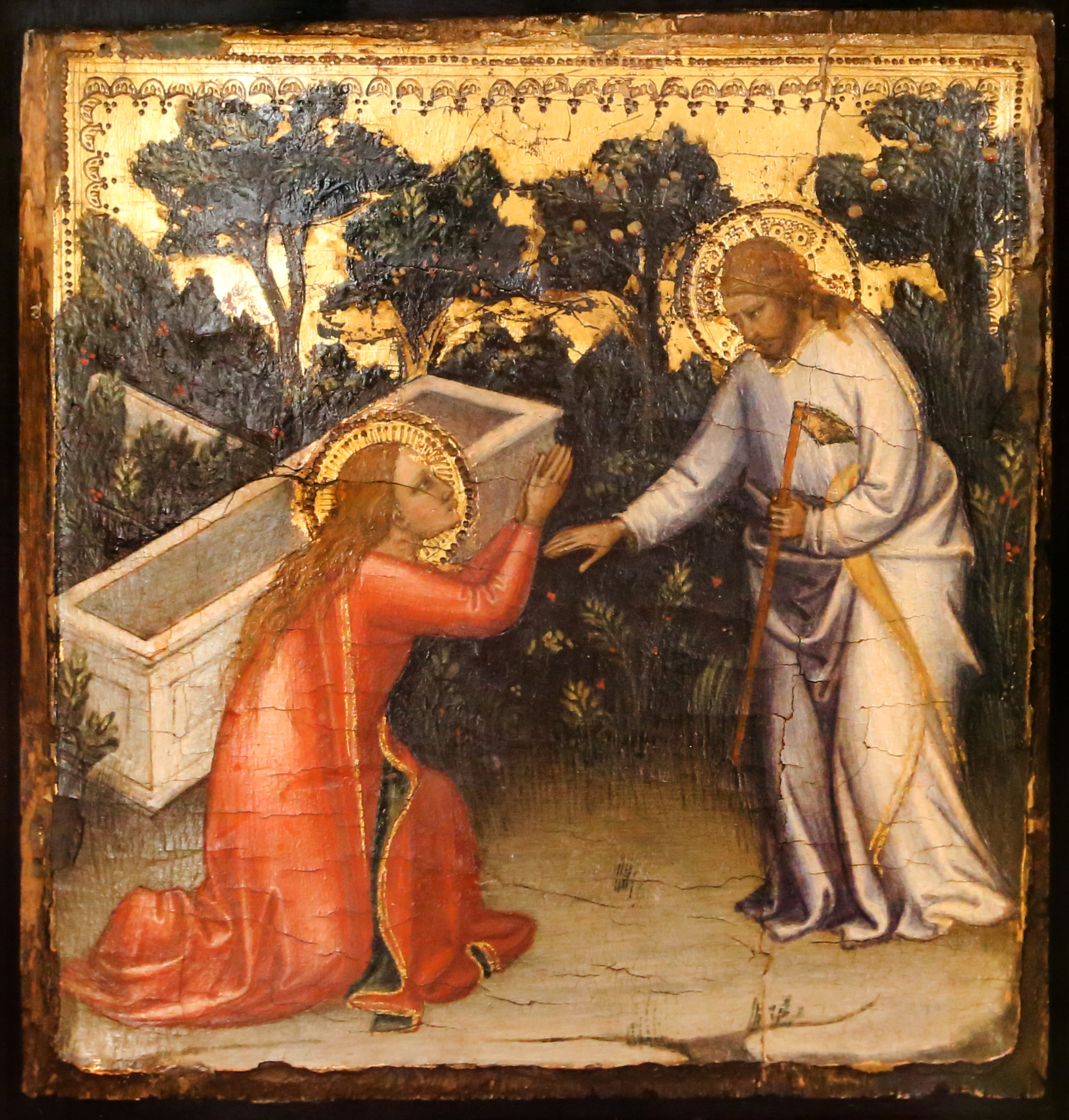 Mariotto di Nardo, Scènes de la Vie du Christ : Noli me Tangere.