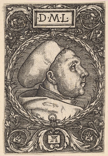 Albrecht Altdorfer, Martin Luther with Doctoral Cap