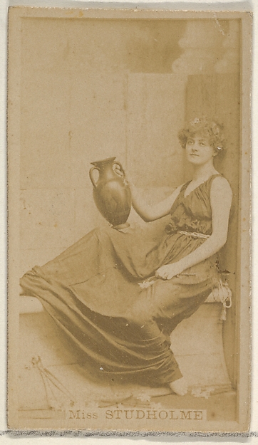 Allen & Ginter, Miss Marie Studholme, from the Actors and Actresses series (N45, Type 8) for Virginia Brights Cigarettes