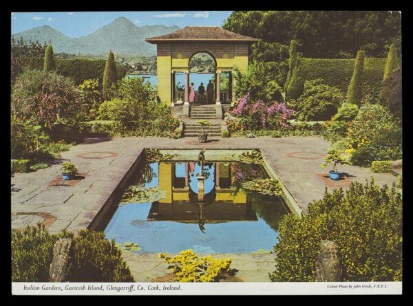 Hinde, John Wilfrid, Italian Gardens, Garinish Island, Glengarriff, Co. Cork, Ireland