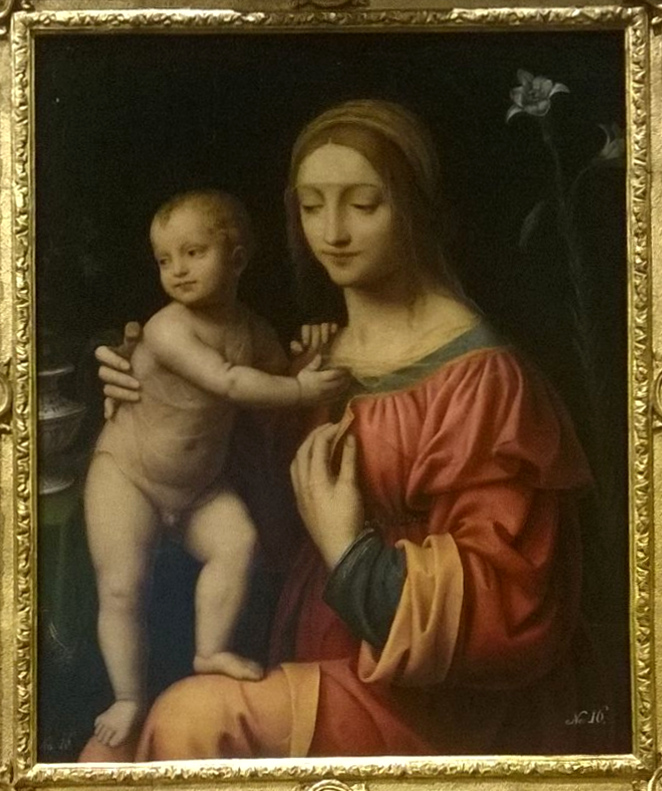 Bernardino Luini, Madonna and Child