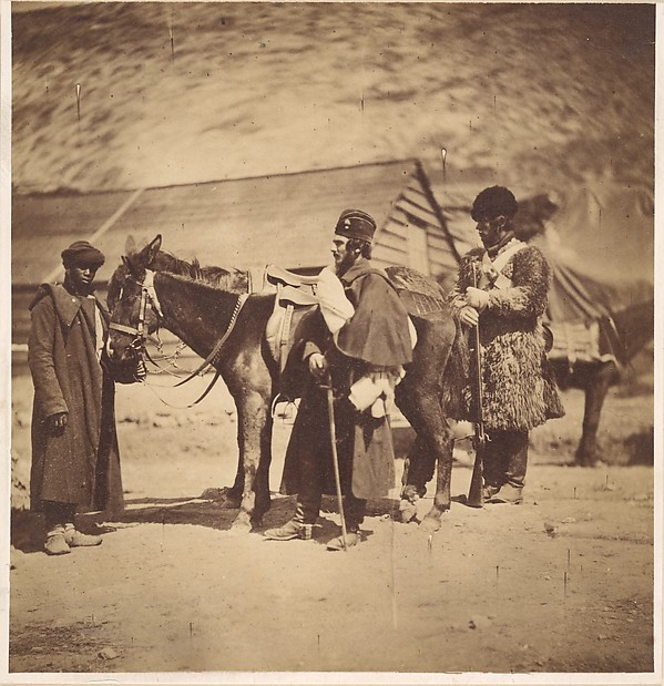 Roger Fenton, Captain Burnsby of the Grenadier Guards