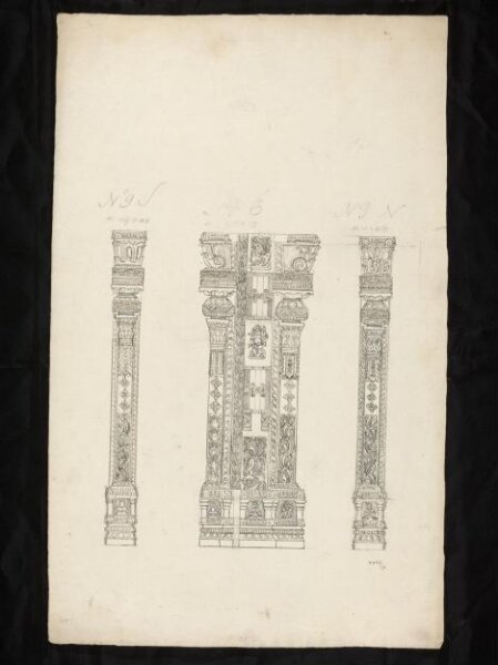 Unknown, Architectural drawing of Tirumala Nayak at Madura,