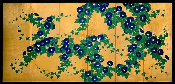 Suzuki Kiitsu, Morning Glories