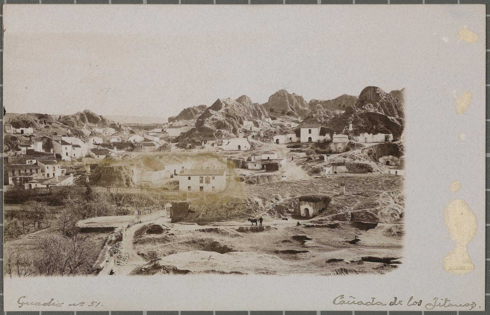 Desconegut, Guadix nº. 51. Cañada de los Gitanos.