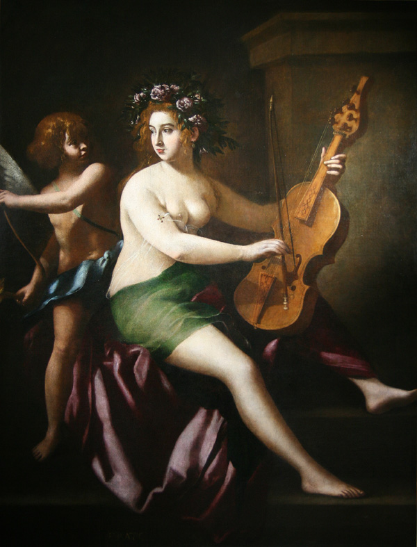 Giovanni Baglione, Erato, Muse of Lyrics"