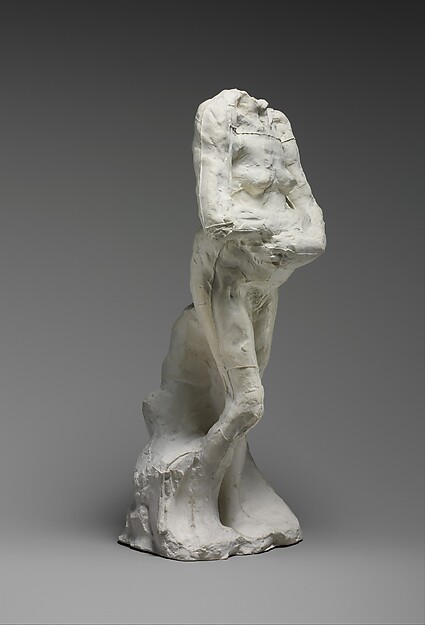 Auguste Rodin, Old Woman Standing with Folded Arms