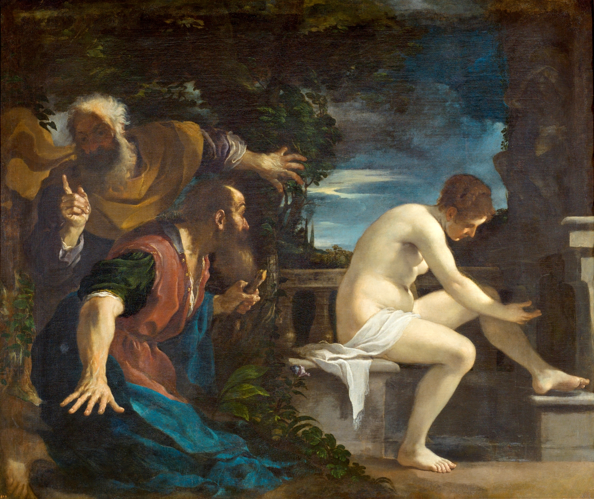 Guercino, Susanna and the Elders