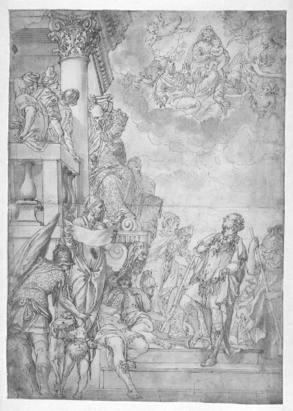 Francesco Solimena, Sankt Sebastian for Diokletian