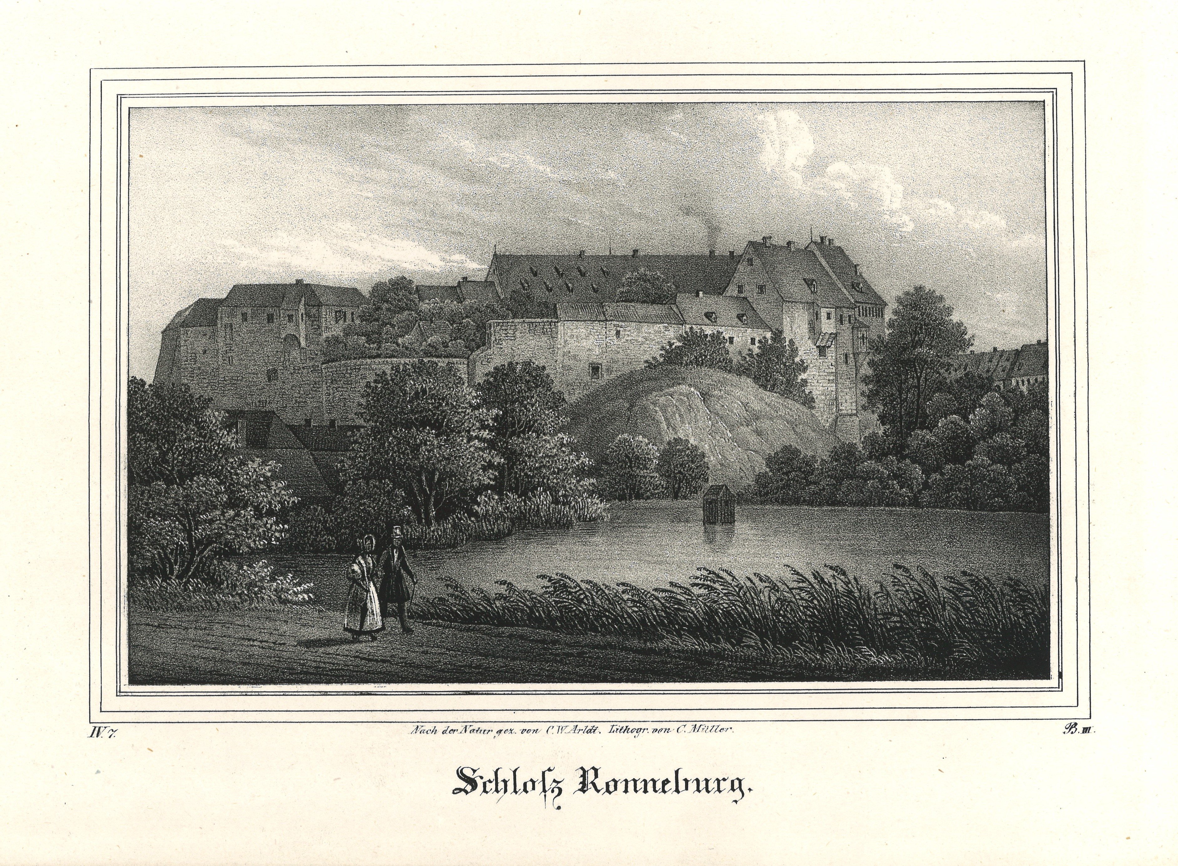 Eduard Pietzsch & Comp., Ronneburg (Thüringen): Schloss Ronneburg
