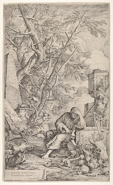Salvator Rosa, Democritus in Meditation