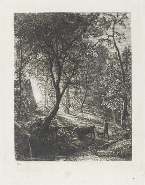 Samuel Palmer, The Herdsman's Cottage
