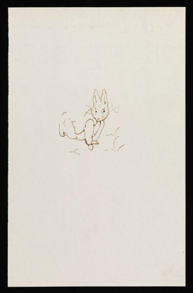 Potter, Beatrix, drawing