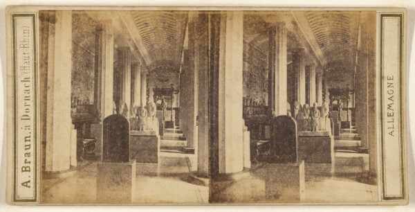 Adolphe Braun, Berliner Museum. Der historische Saal.