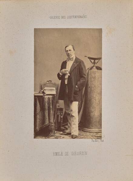 André Adolphe-Eugène Disdéri, Emile de Girardin