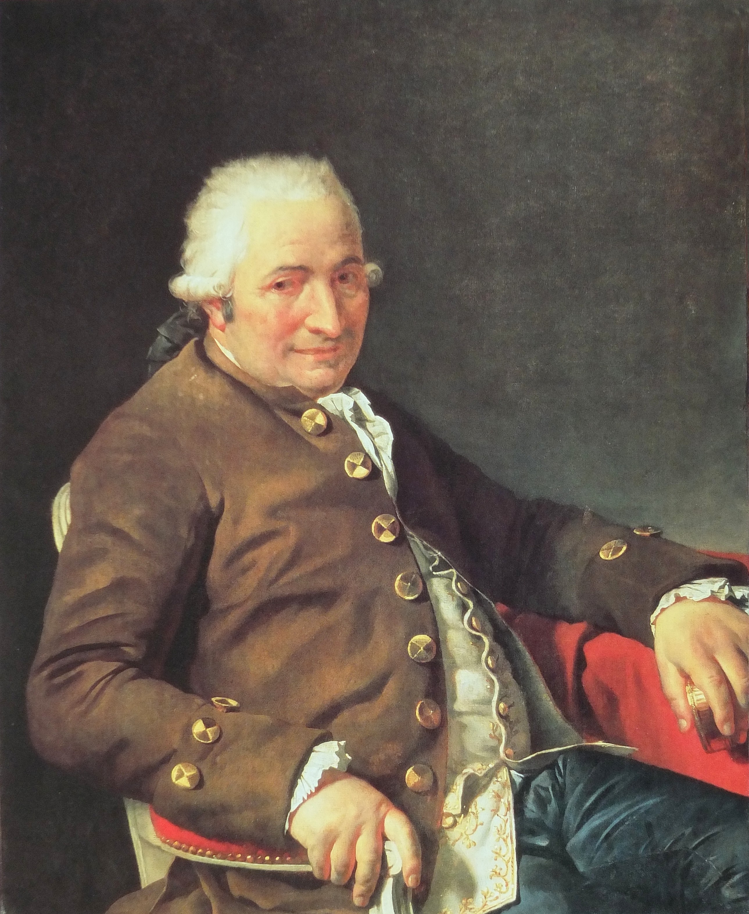 Jacques-Louis David, Portrait of Charles-Pierre Pécoul