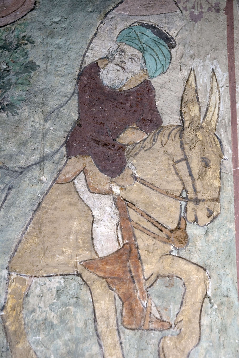 Bengt Backlund, Kalkmålning i Husby-Sjutolfts kyrka, Uppland 2009