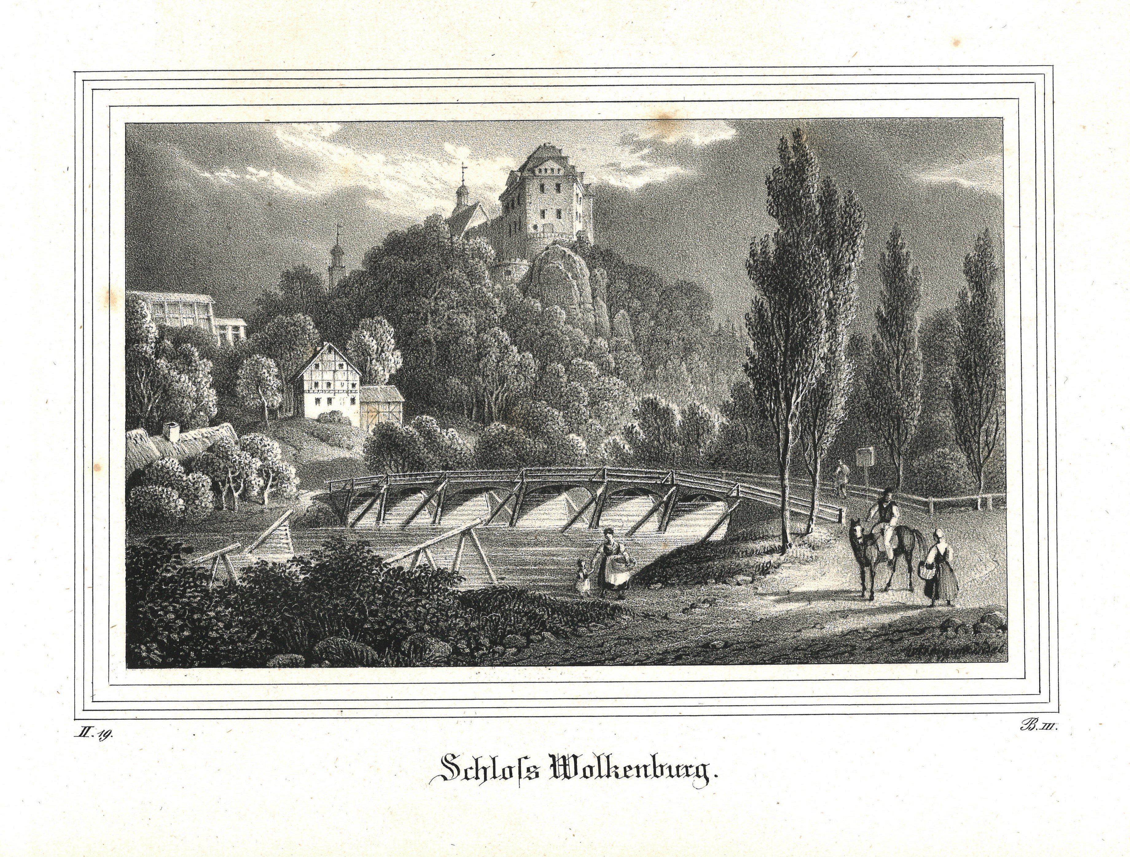 Eduard Pietzsch & Comp., Wolkenburg (Mulde): Schloss Wolkenburg