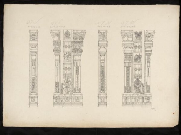 Unknown, Architectural drawing of Tirumala Nayak at Madura,