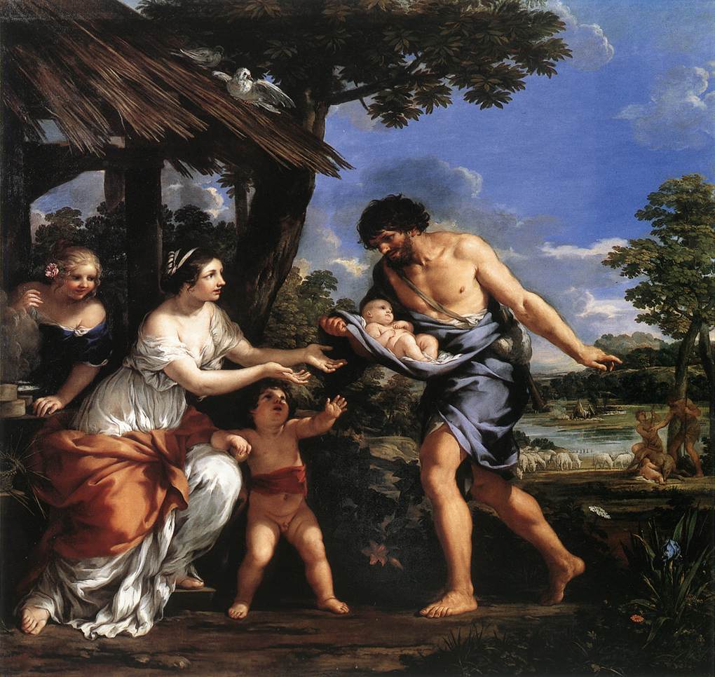 Pietro da Cortona, Romulus and Remus Sheltered by Faustulus