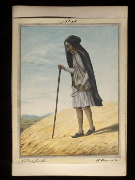 Unknown, An album containing fifty-three drawings depicting occupations.