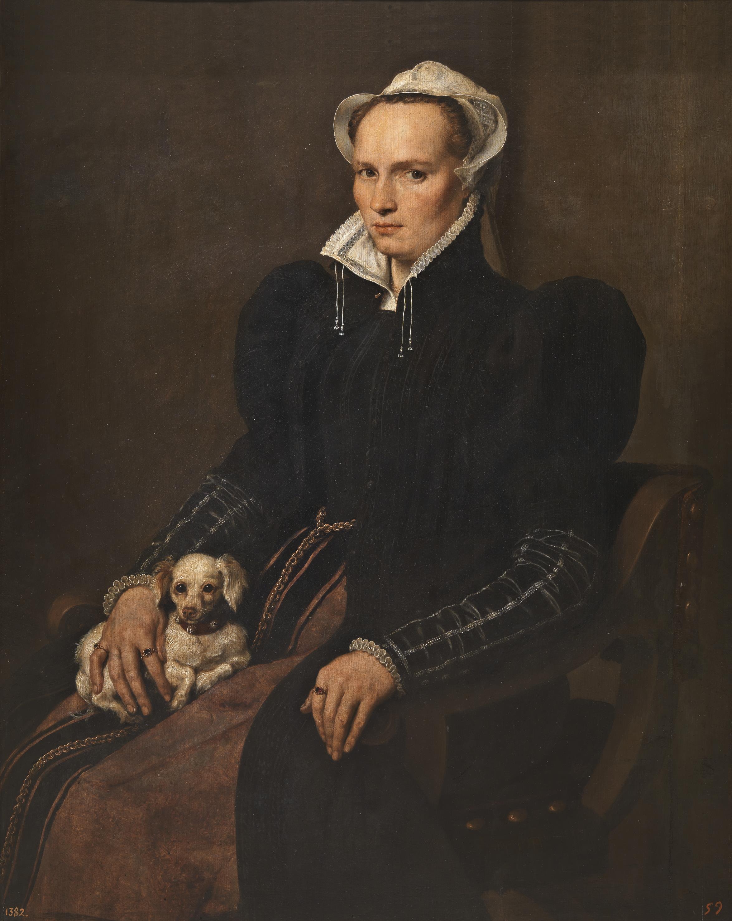 Antonis Mor, Portrait of a Seated Woman