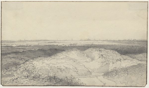 Cornet, Jacobus Ludovicus, (1815-1882), (artist), Panoramic view of the dunes