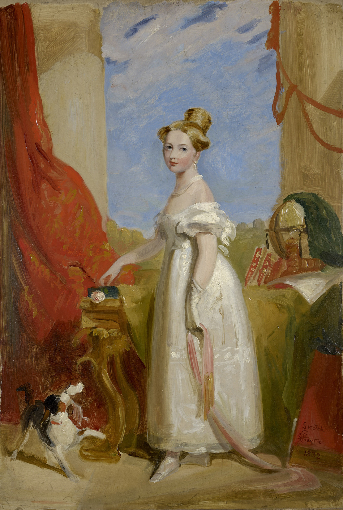 George Hayter, Queen Victoria (1819-1901) when Princess