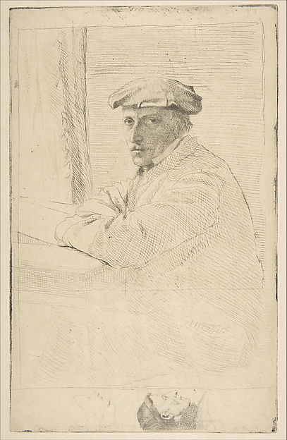 Edgar Degas, The Engraver Joseph Tourny