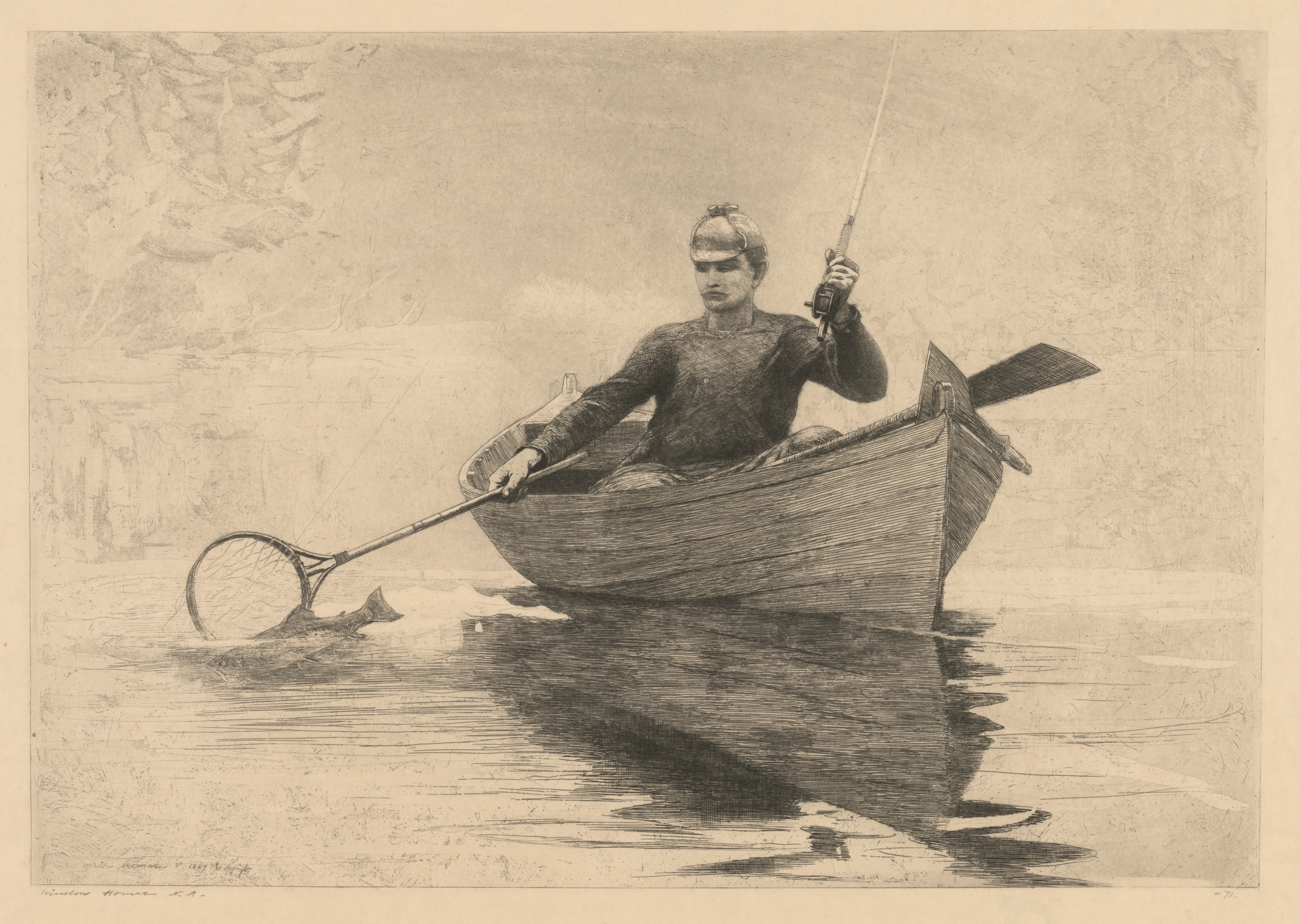 Winslow Homer, Fly Fishing