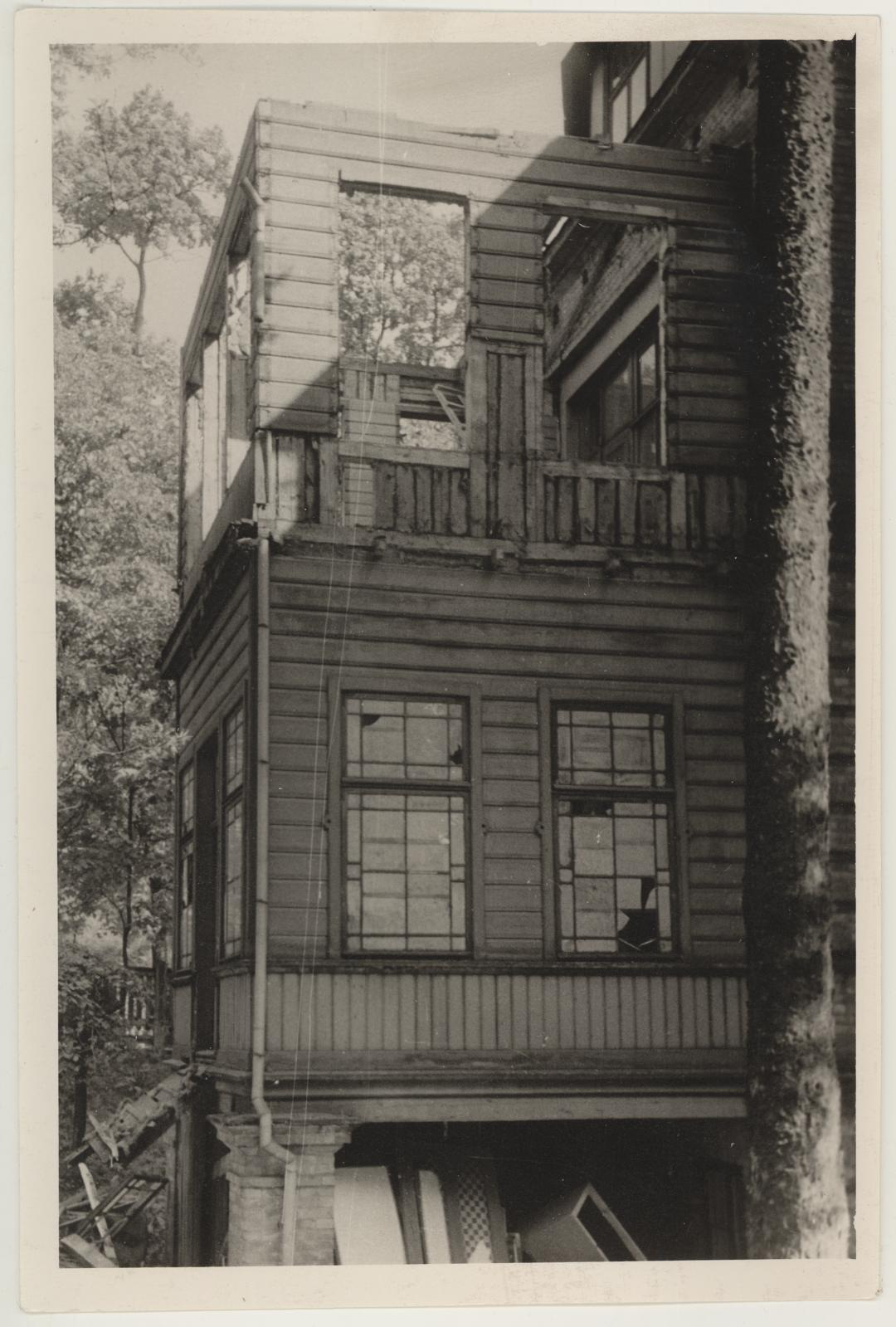 Unknown artist, Museum extension in summer 1965
