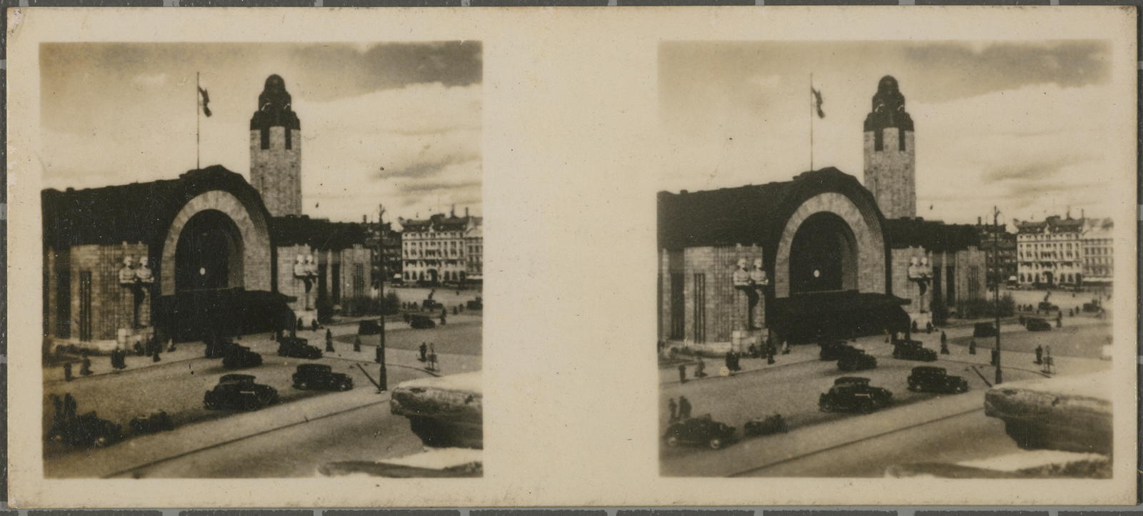 Desconegut, N.º 102. Helsinski (Helsingfors). - Estación del ferrocarril.