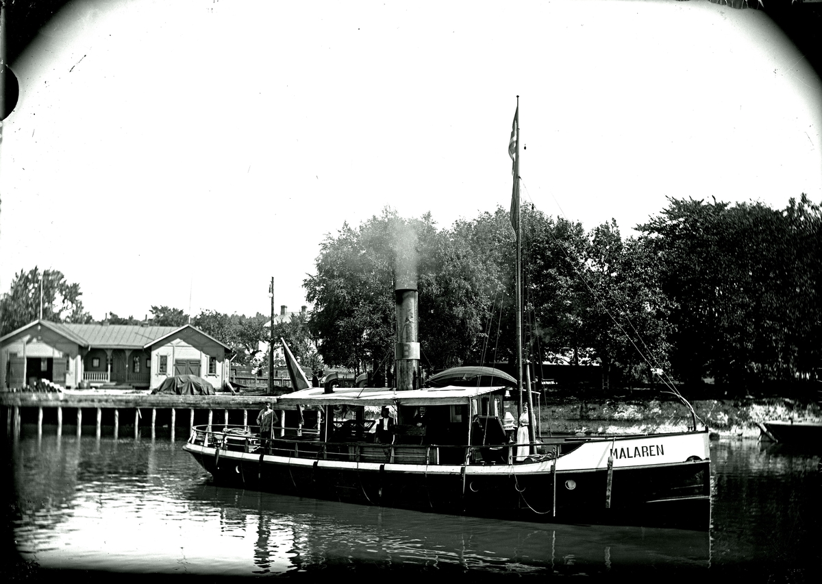 Ellert Johan Viktor Sörman, s/s Mälaren 1911. Photographer E Sörman?