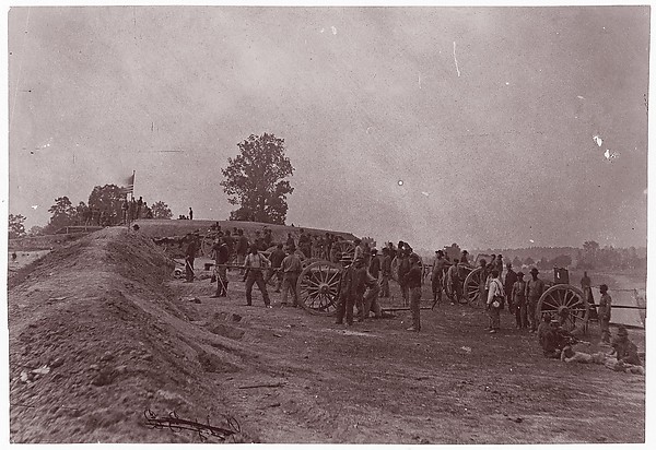 Timothy H. O'Sullivan, Outer Confederate Line, Petersburg, Captured June 15, 1864