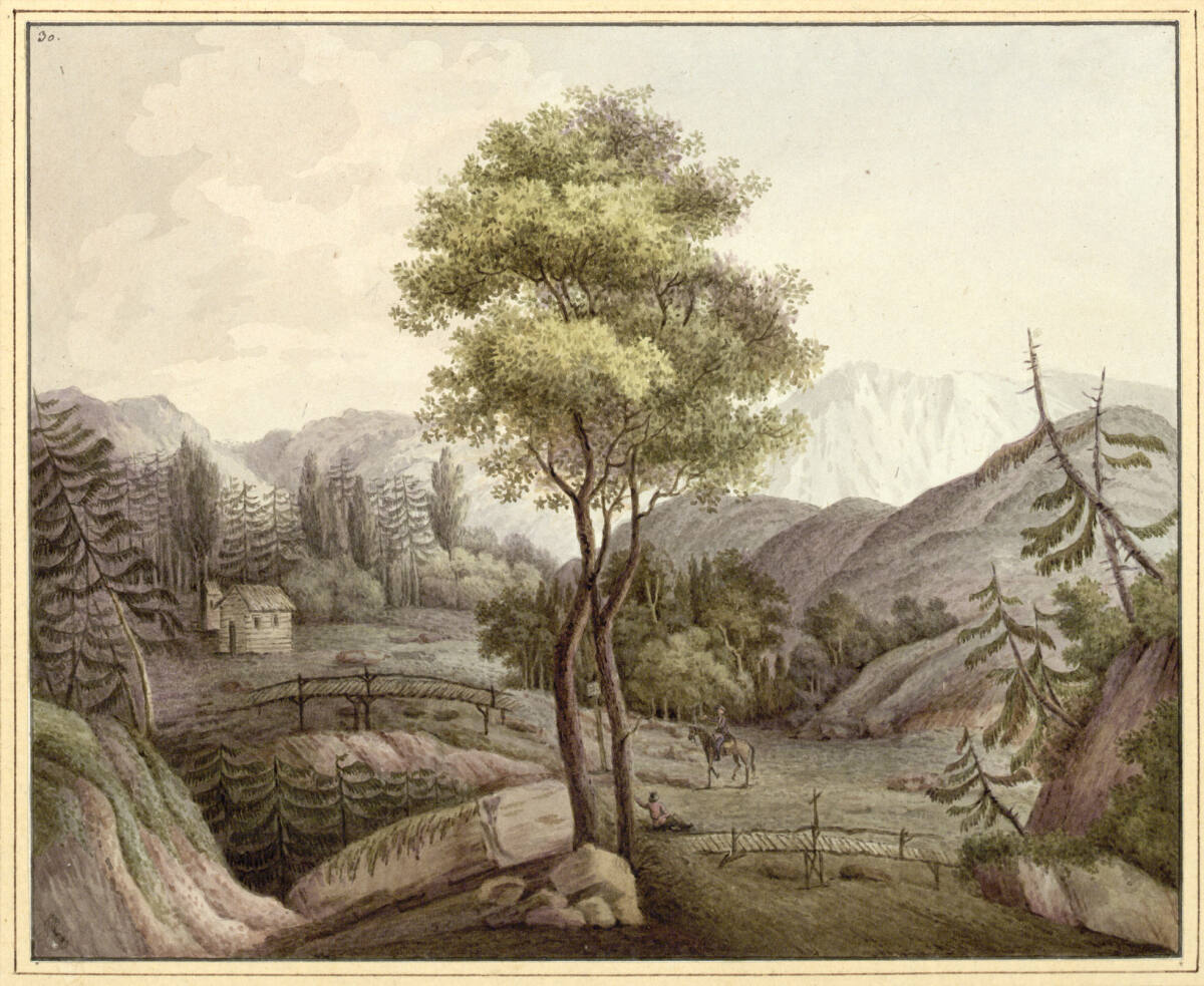 Anonym, Gebirgslandschaft